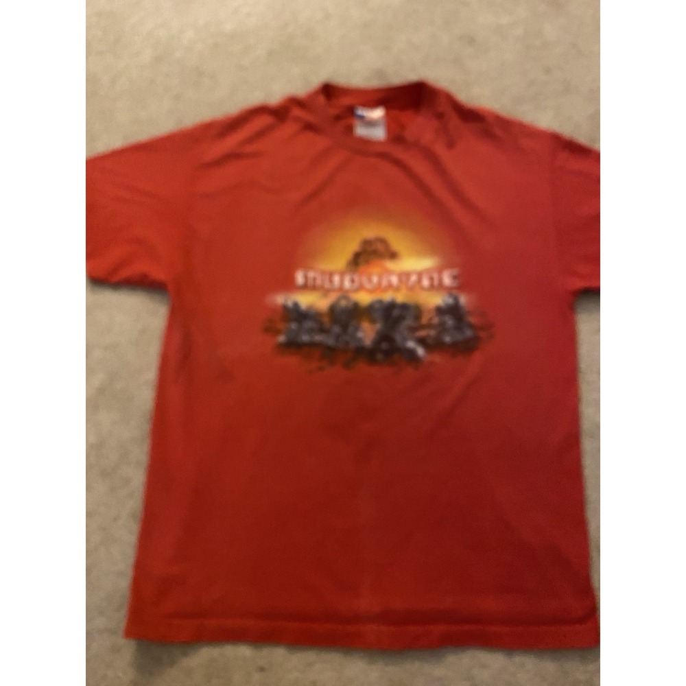 MUDVAYNE Vintage 90's T-Shirt - Metal Rock Band Tour Alien Monster Shirt Size L